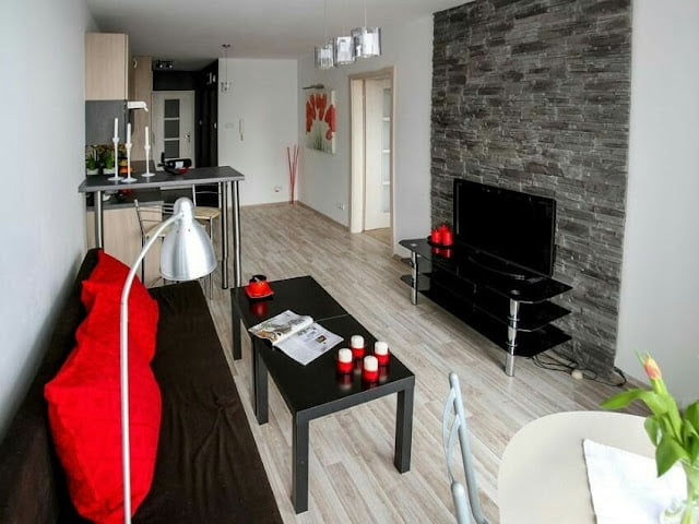 simple interior design for studio type room