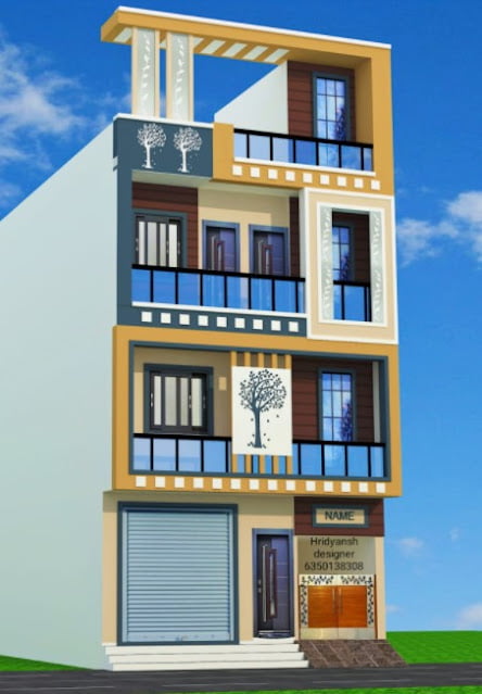 low cost normal house front elevation designs
