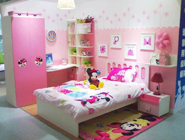 deco bilik tidur perempuan
