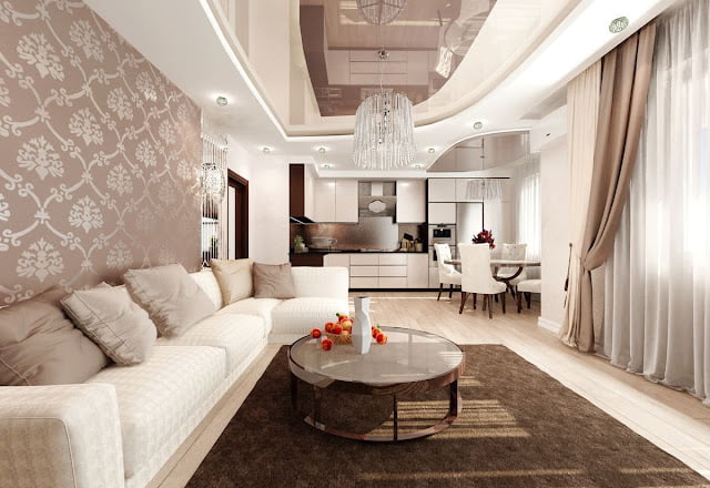 cream and brown living room ideas