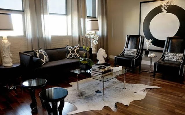 wall colors for black furniture