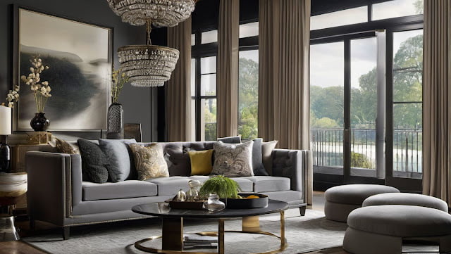 living room decor ideas grey couch