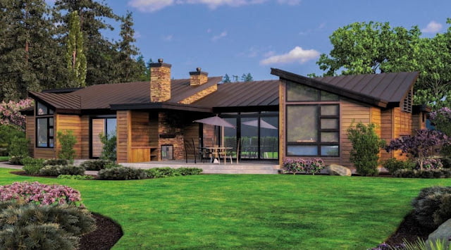 one story contemporary house plans
