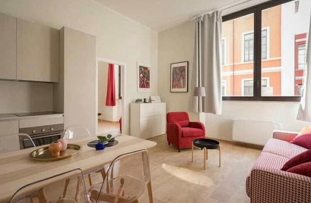simple interior design for studio type room