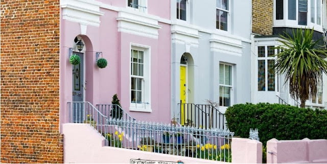 indian simple house colour combination outside