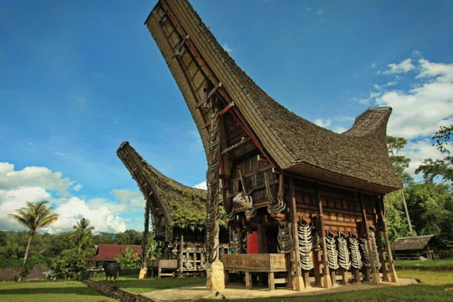 traditional houses in indonesia