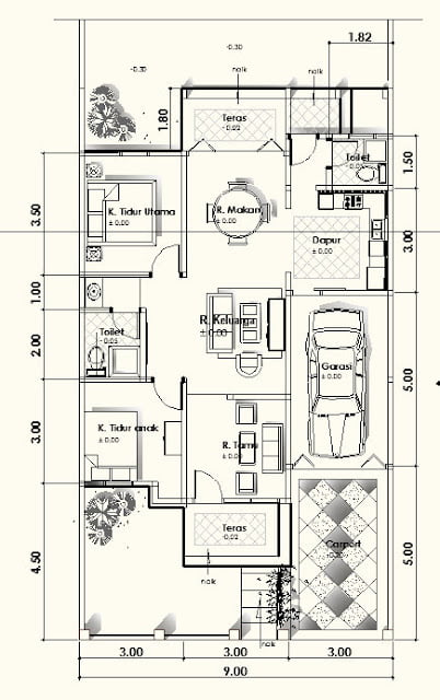 small 2 bedroom house plans and designs