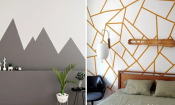 7 Simple Geometric Wall Design