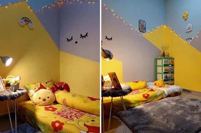 simple yellow room design ideas