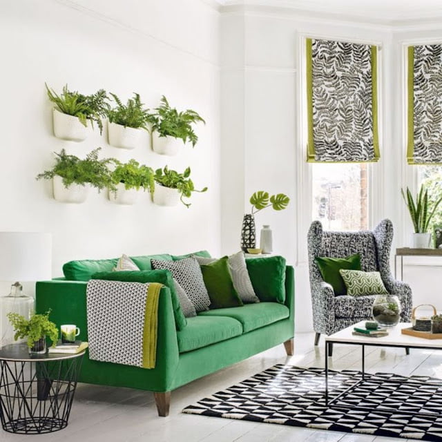 living room decor ideas with plants