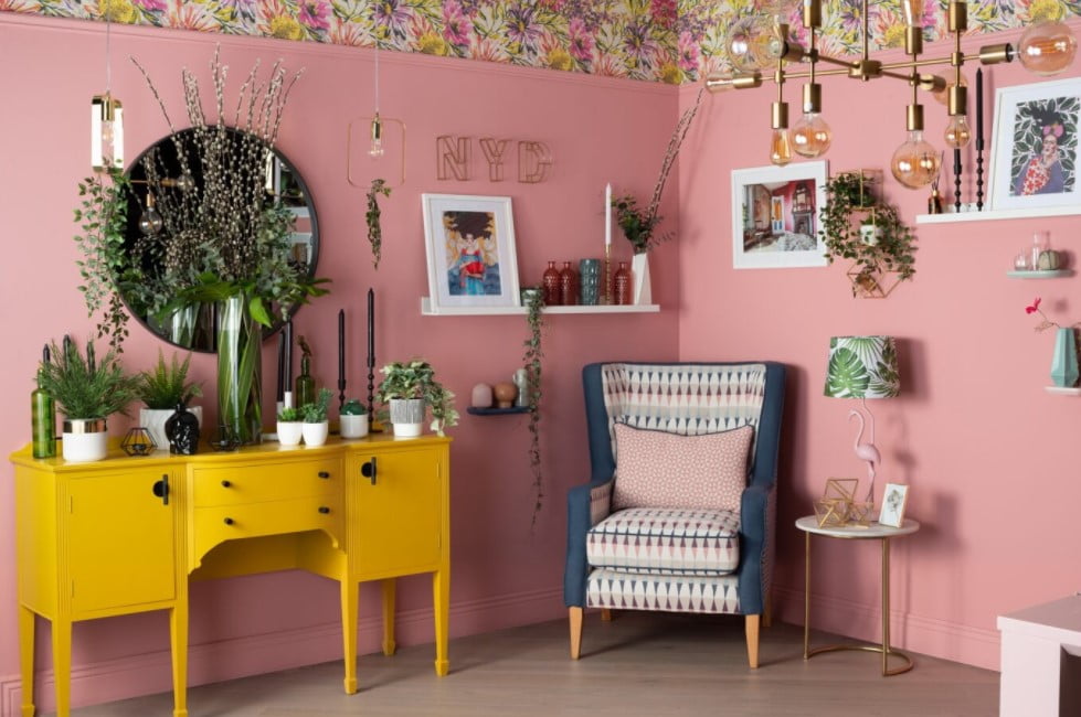 yellow home decor accessories