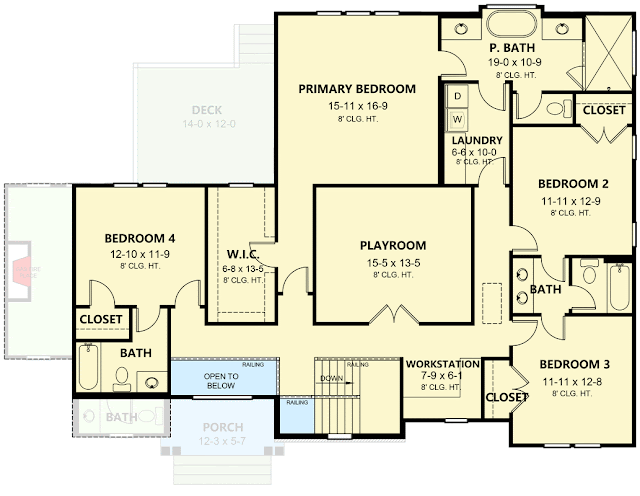 house plans with playroom