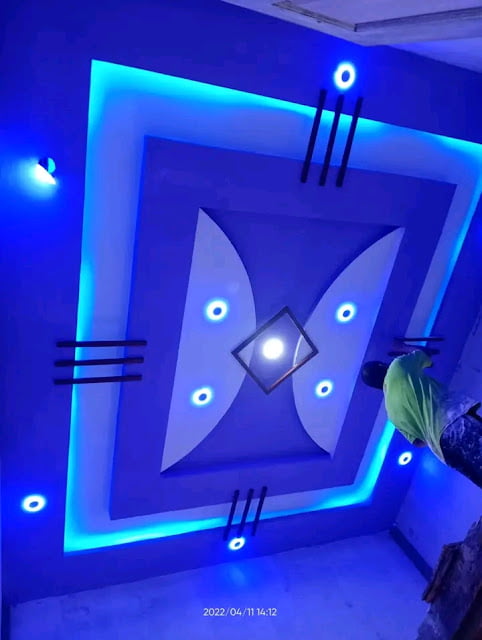 simple false ceiling design for bedroom