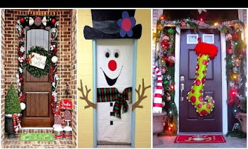 10 Easy Christmas Door Decorating Ideas to Spread Holiday Cheer