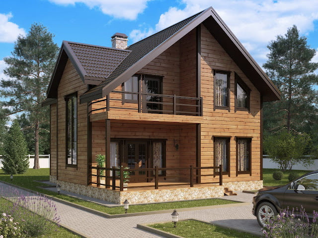 two story house plans with balconies