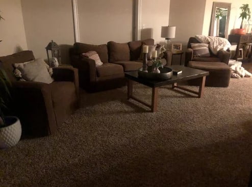 dark brown carpet living room ideas