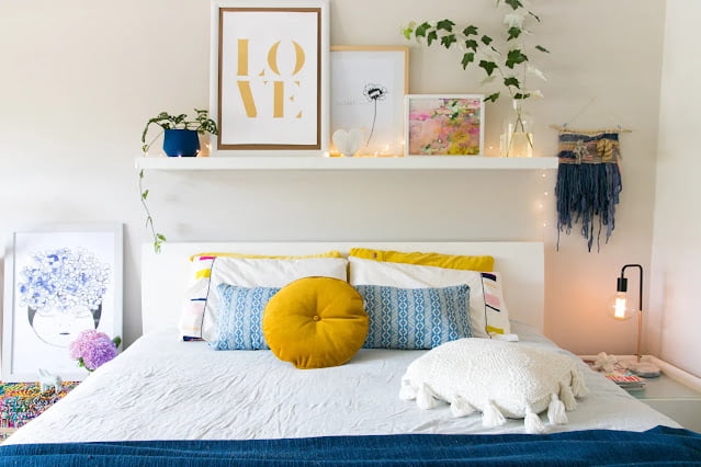 floating shelf above bed ideas floating shelf above bed ideas