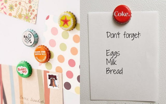 bottle cap home decor