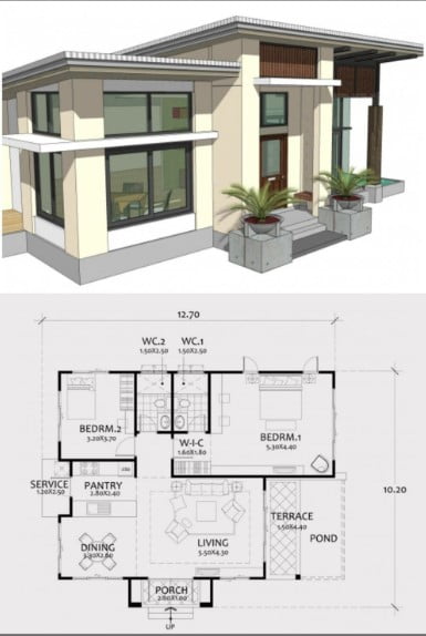 tiny house plans single level tiny house plans single level