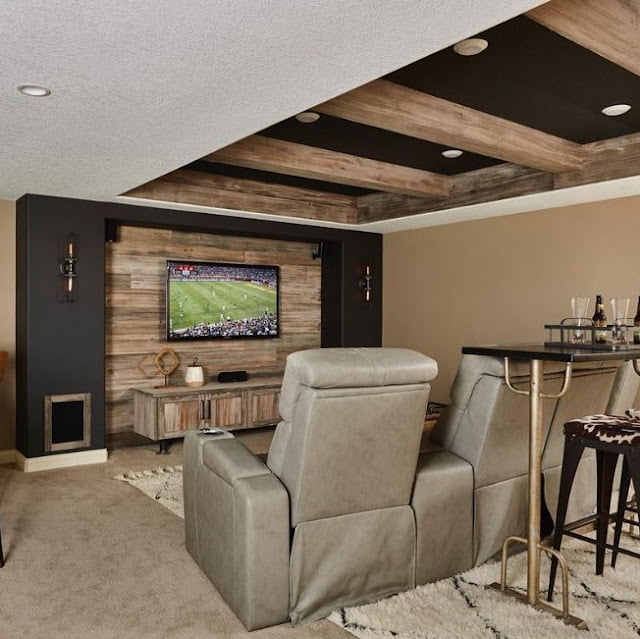 basement wall decorating ideas