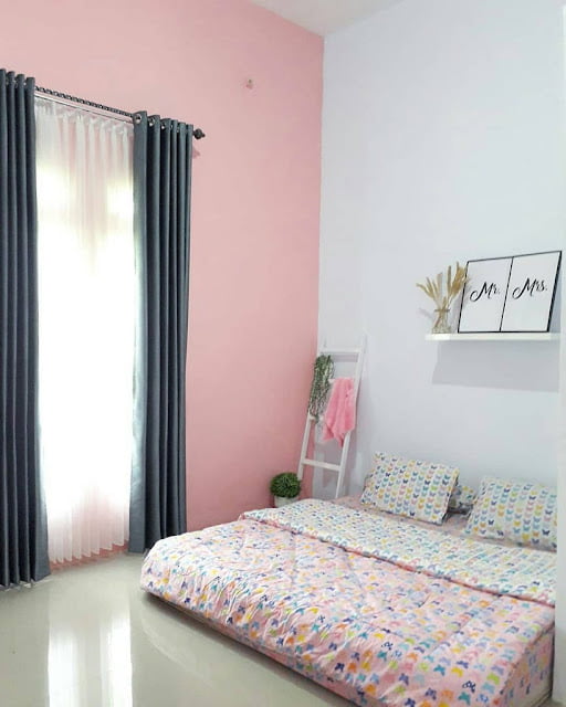 dekorasi bilik tidur kecil tanpa katil