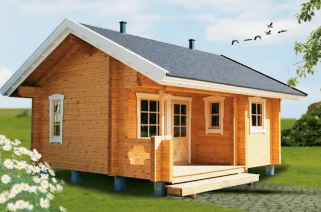 natural low budget simple house design