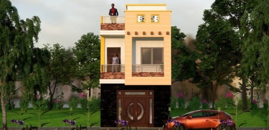 indian style single floor house front design indian style single floor house front design