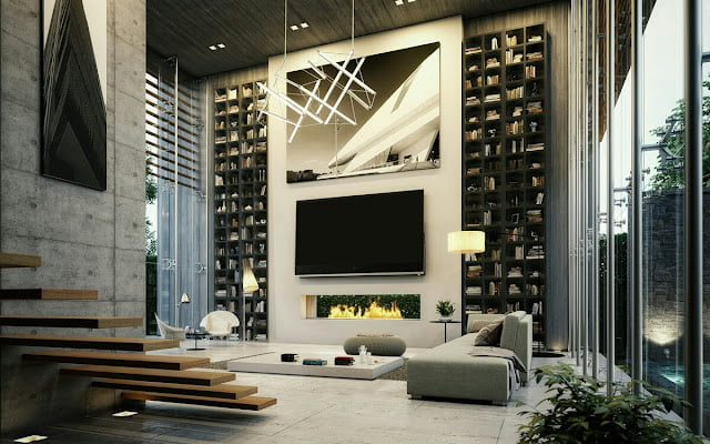 luxury house interior