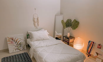 Single Deco Bilik Tidur Kecil Simple, Boleh Buat Anda Terlena