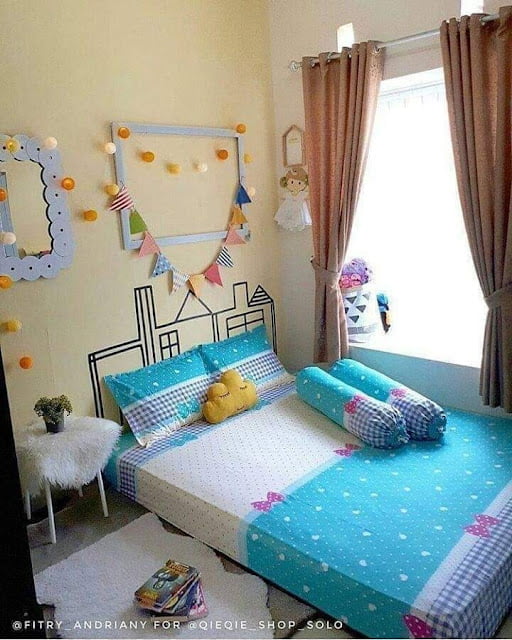 deco bilik tidur perempuan