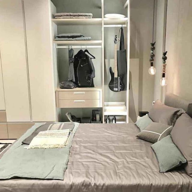 simple organizing bedroom closet design ideas