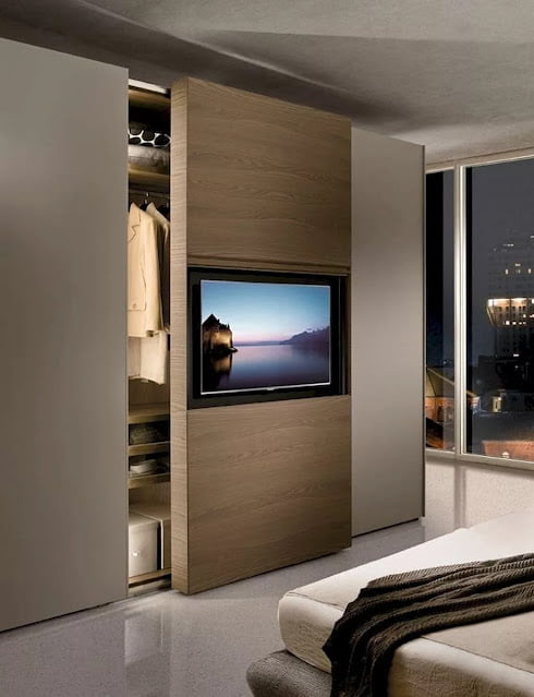 mounted tv ideas bedroom