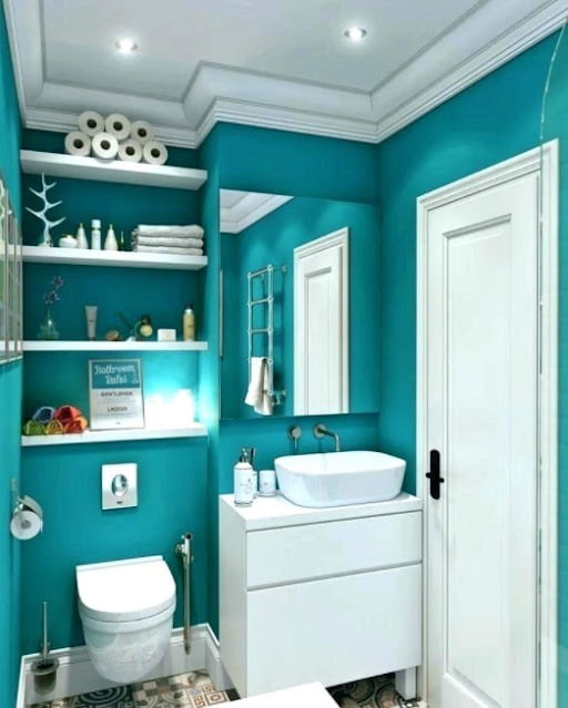 good paint colors for small bathrooms photos
