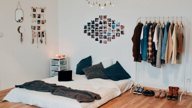 hiasan bilik tidur simple dan murah