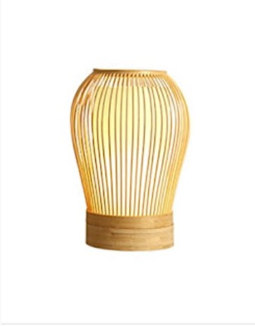 small wicker lamp shades