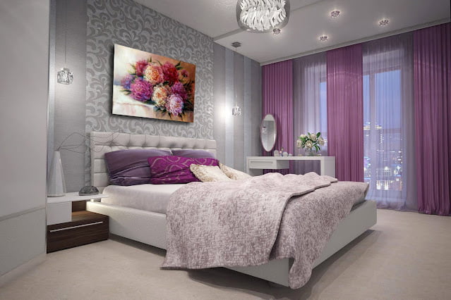 bedroom ideas purple and grey bedroom ideas purple and grey