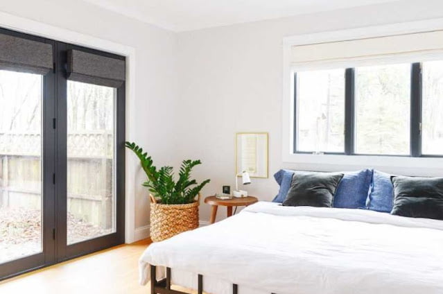 short curtain ideas for bedroom