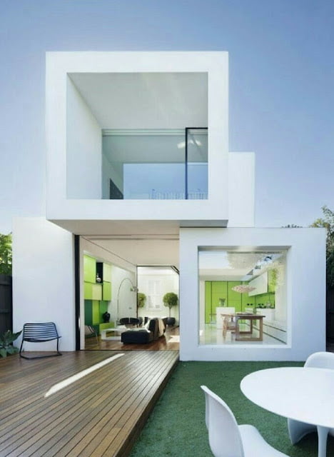2-storey wooden house design