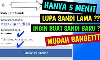 4 Cara Ganti Kata Sandi FB Tapi Lupa Kata Sandi Lama