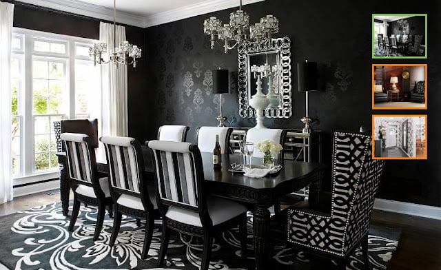 wall colors for black furniture