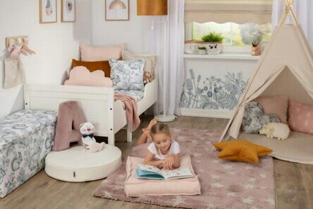 Wallpaper for girl bedrooms designs