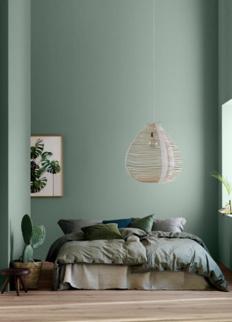 mint green interior design
