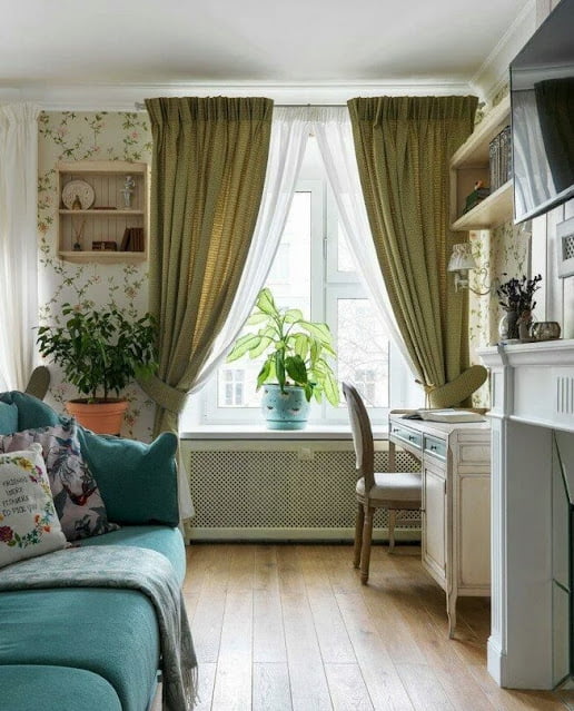 Provence style curtains Provence style curtains