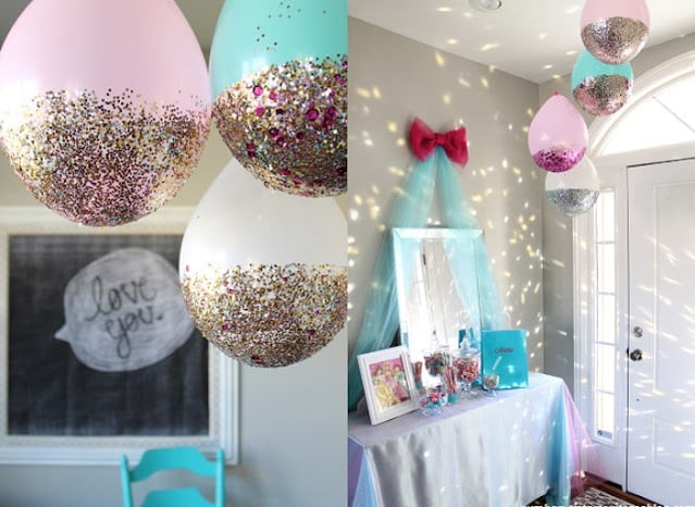 balloon decoration ideas for birthday party at home