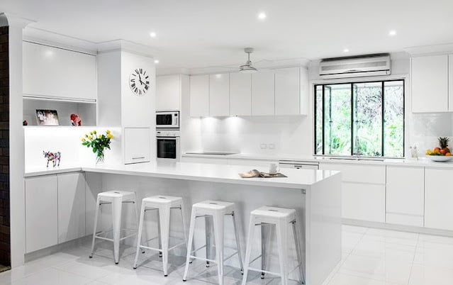 white minimalist kitchen design white minimalist kitchen design