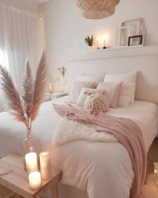 pink room decor ideas
