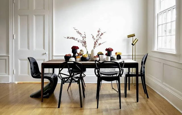 wall colors for black furniture