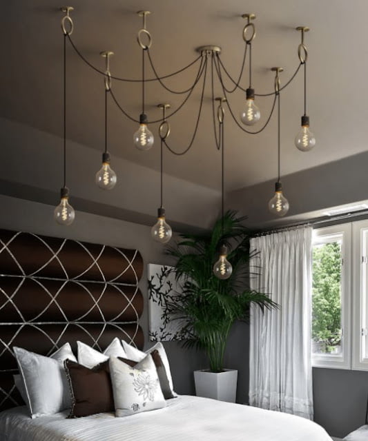 bedroom chandelier ideas