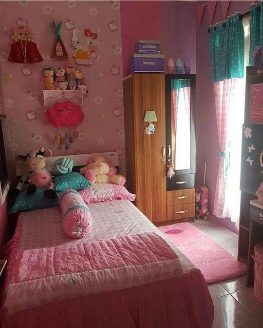 deco bilik tidur perempuan
