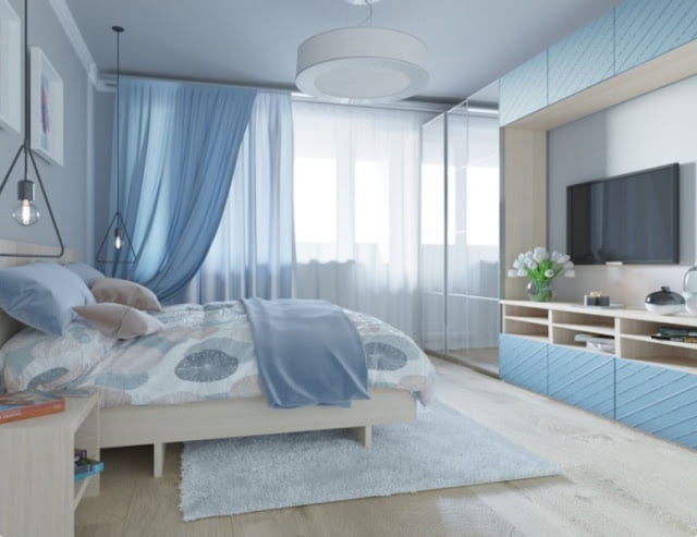 light blue bedroom walls ideas